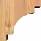 Ekena Millwork Mediterranean Smooth Corbel, Western Red Cedar, 5 1/2"W x 8"D x 8"H COR06X08X08MED00SWR - alternate 2
